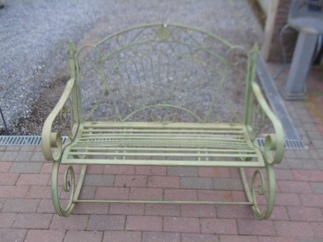 banc balançoire - Métal - balancelle romantique , blanc, Enlèvement, Neuf, Métal, Balançoire