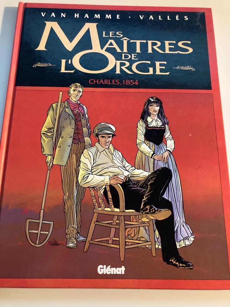 BD Les maîtres de l'orge, Tome 1 - Charles, 1854, Une BD, Enlèvement, Utilisé