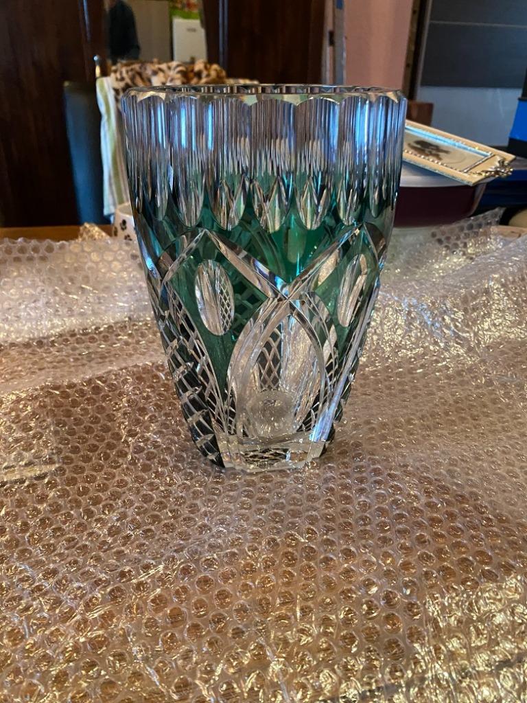 groene val saint lambert vaas, Ophalen