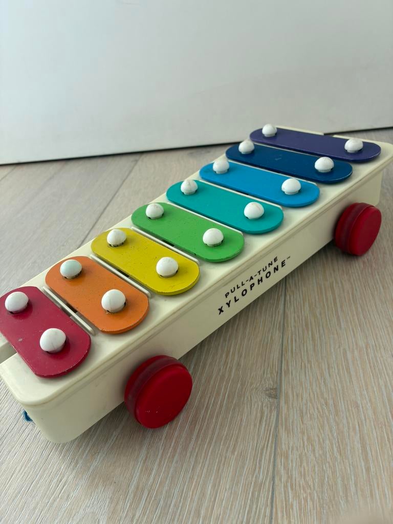 Fisher Price Classic Pull-A-Tune Xylophone ‘80, Ophalen of Verzenden, Gebruikt