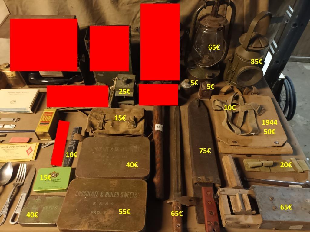 British WW2 verkoop van mijn dubbel, Ophalen of Verzenden, Landmacht, Overige typen