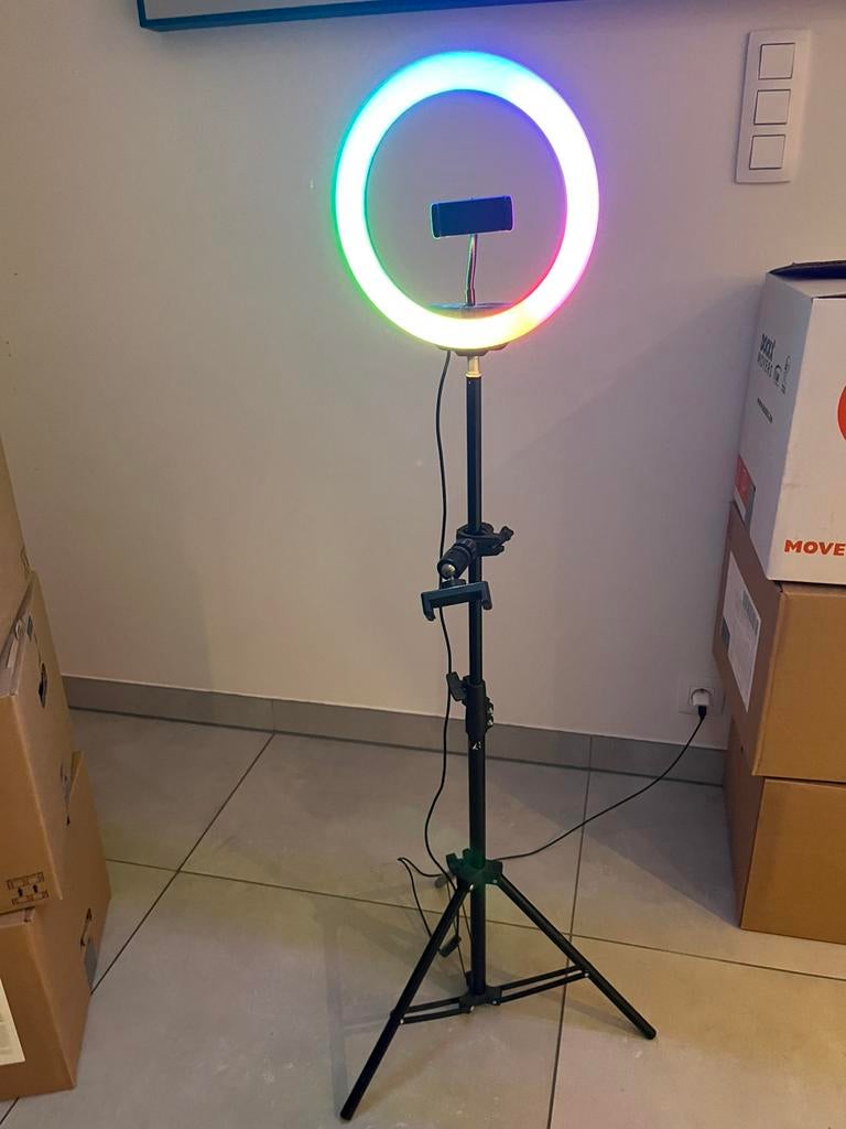 Ringlamp magnify 170 cm kleur, Ophalen of Verzenden, Zo goed als nieuw