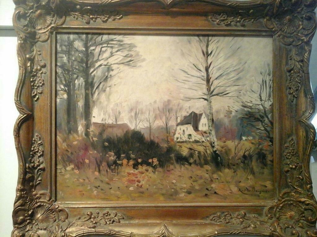 Peinture de René de Baugnies, Antiquités & Art, Art | Peinture | Classique, Enlèvement