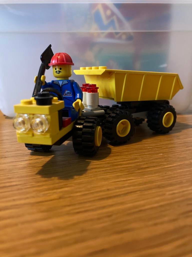 Lego 6535 Town Construction works - Dumper Vrachtwagen, Ophalen of Verzenden, Gebruikt, Lego