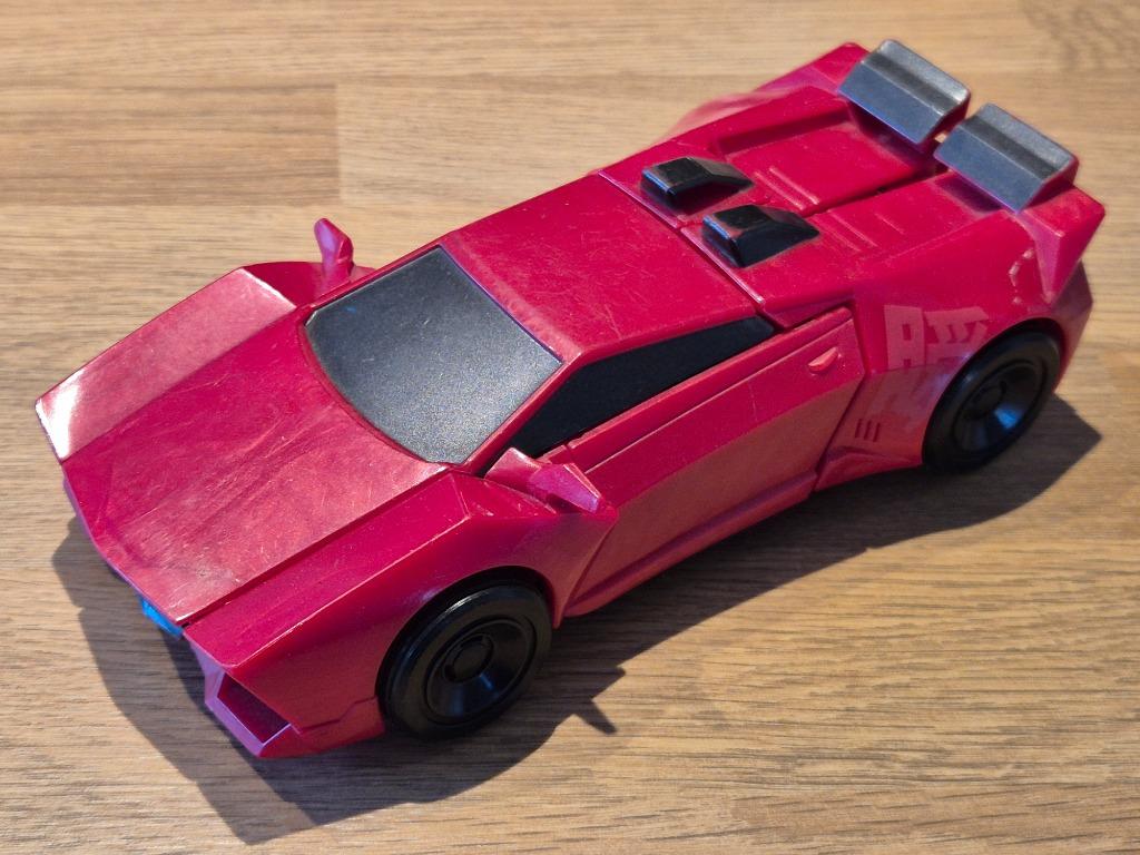 Transformers, Sideswipe, 17cm, Kinderen en Baby's, Speelgoed | Actiefiguren, Gebruikt, Ophalen