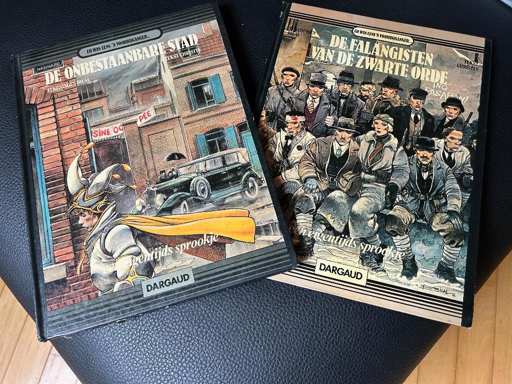 2 strips "Er was eens een voorbijganger", Enlèvement ou Envoi, Utilisé, Plusieurs BD, Enki Bilal