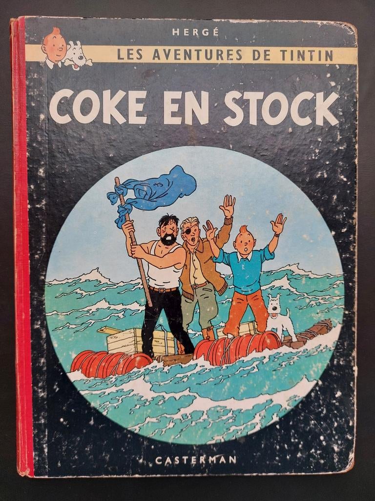 TINTIN Coke en Stock EO B24 1958, Boeken, Ophalen of Verzenden