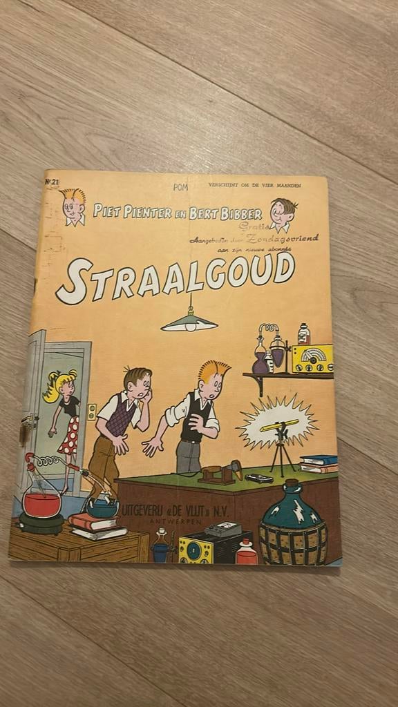Pom piet pienter bert bibber 21 zondagsvriend herdruk 1964, Ophalen of Verzenden, Gelezen