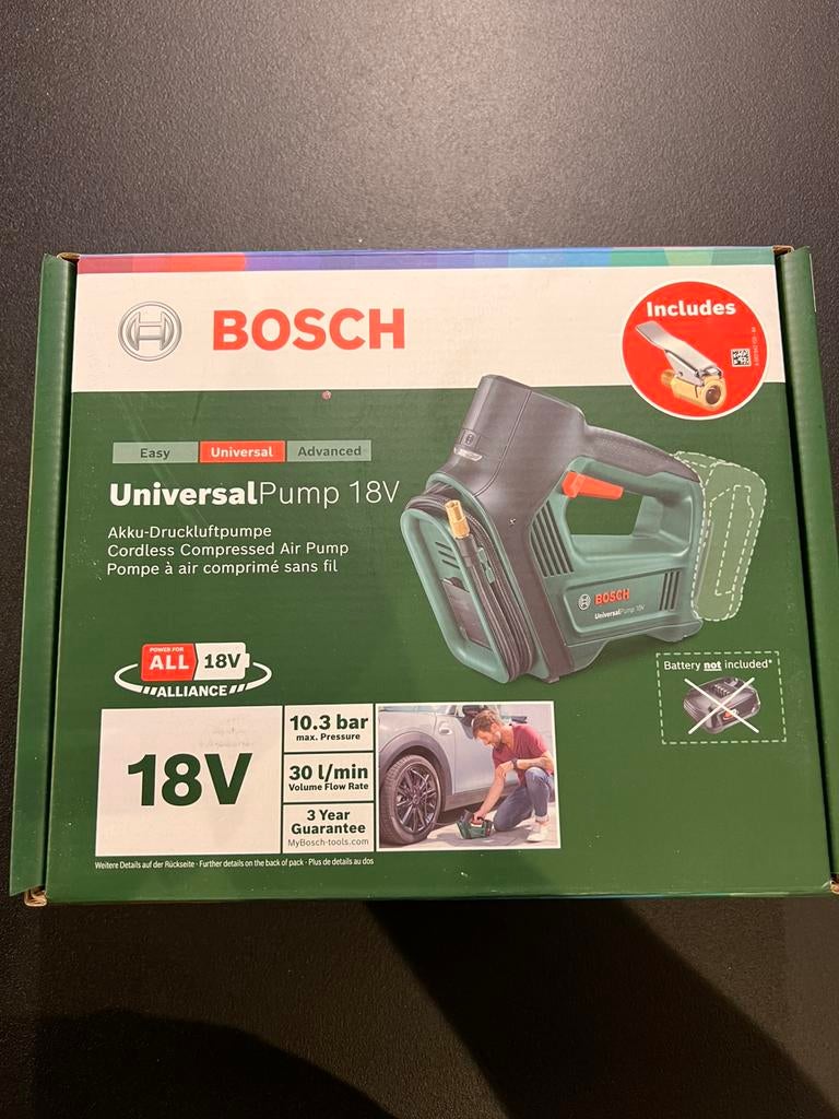 UniversalPump, Ophalen, Nieuw