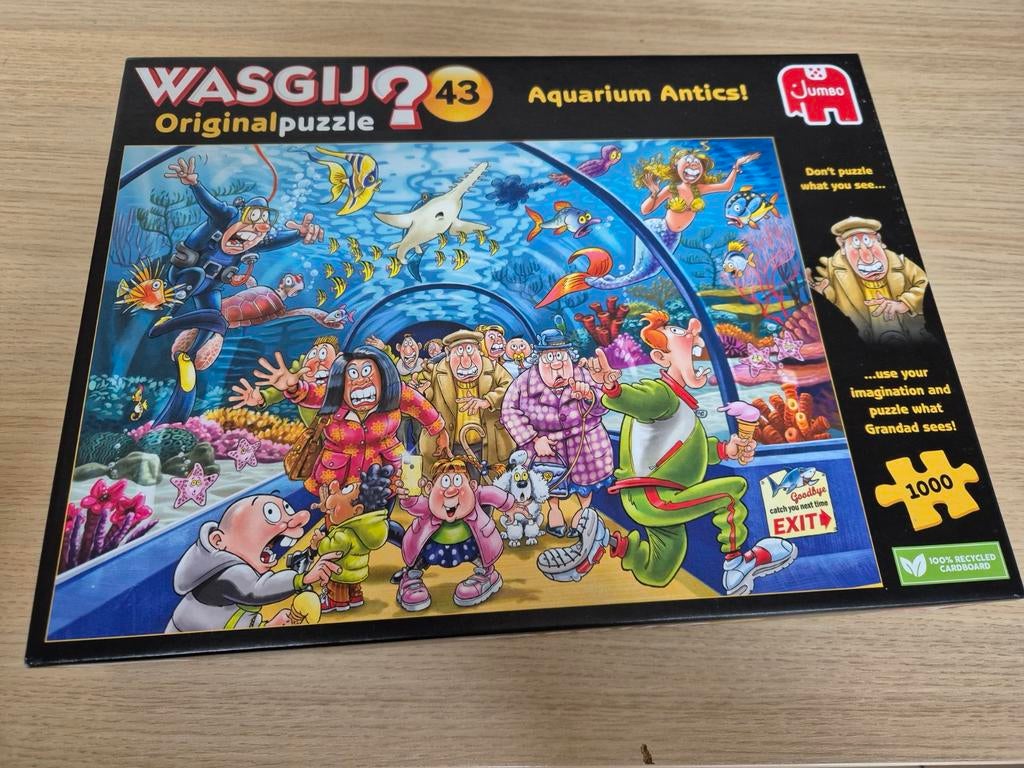 Puzzel Wasgij, Ophalen
