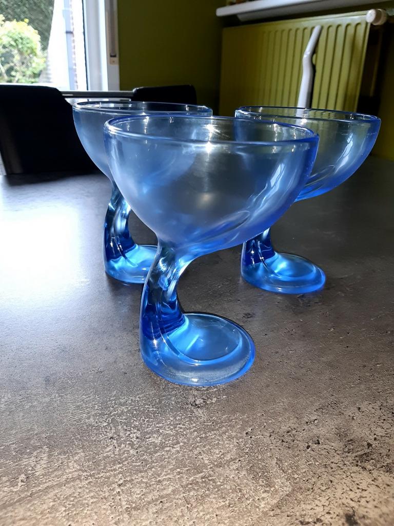 Coupes glacées, Maison & Meubles, Cuisine | Vaisselle, Uni, Enlèvement ou Envoi, Comme neuf, Verre