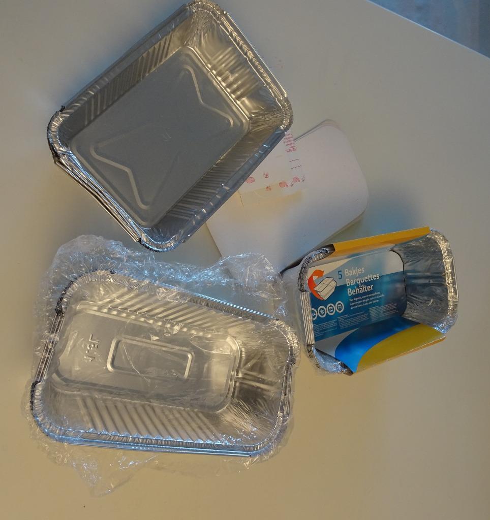 Barquettes aluminium, Maison & Meubles, Enlèvement ou Envoi, Comme neuf, Autres matériaux