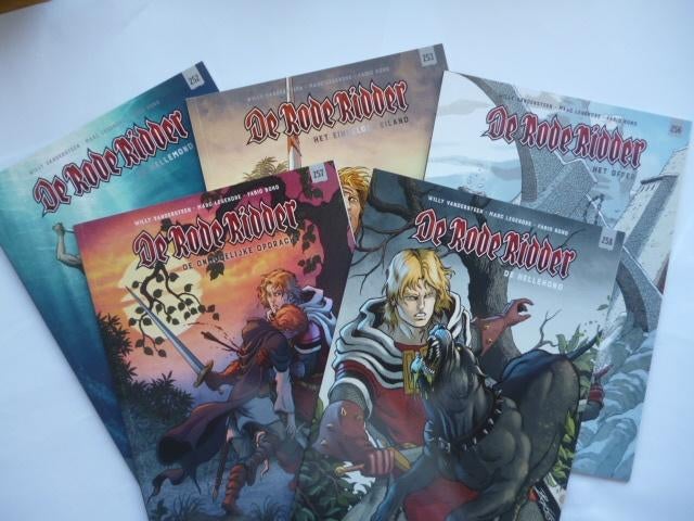 Nieuwe strips De Rode Ridder - nrs. van 252-263 (1ste druk), Meerdere stripboeken, Ophalen of Verzenden, Nieuw, Studio  Vandersteen