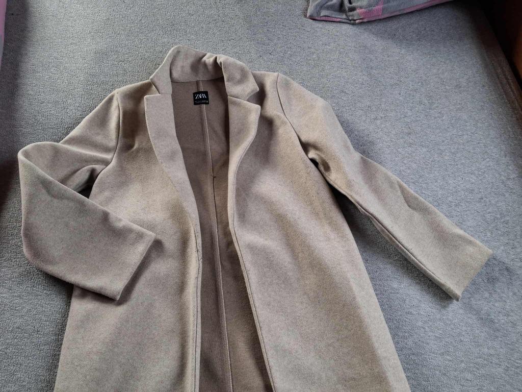 Jas lang beige merk zara – maat s – nieuw, Neuf, Enlèvement ou Envoi, Zara, Taille 36 (S)