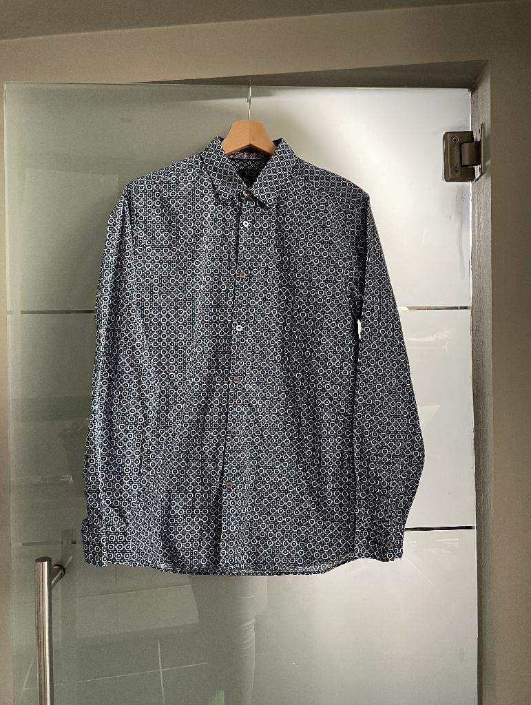 Chemise Ted Baker, Enlèvement ou Envoi, Comme neuf, Bleu, Ted Baker