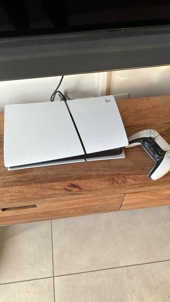 PS5 Slim + Controller, Computers en Software, Ophalen, Zo goed als nieuw