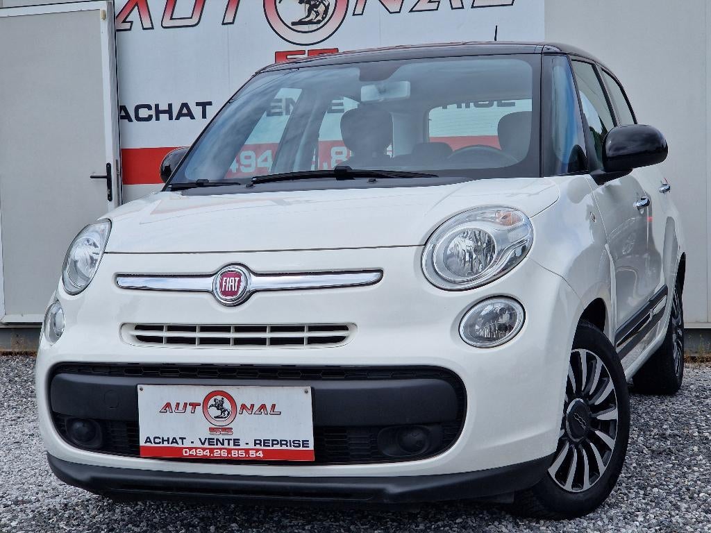 Fiat 500L 1.3 Multijet*1 HOOFD*NOTEBOOK*GPS*PDC*CLIM*EURO 6b, Auto's, Fiat, Monovolume, 4 cilinders, Leder, Bedrijf