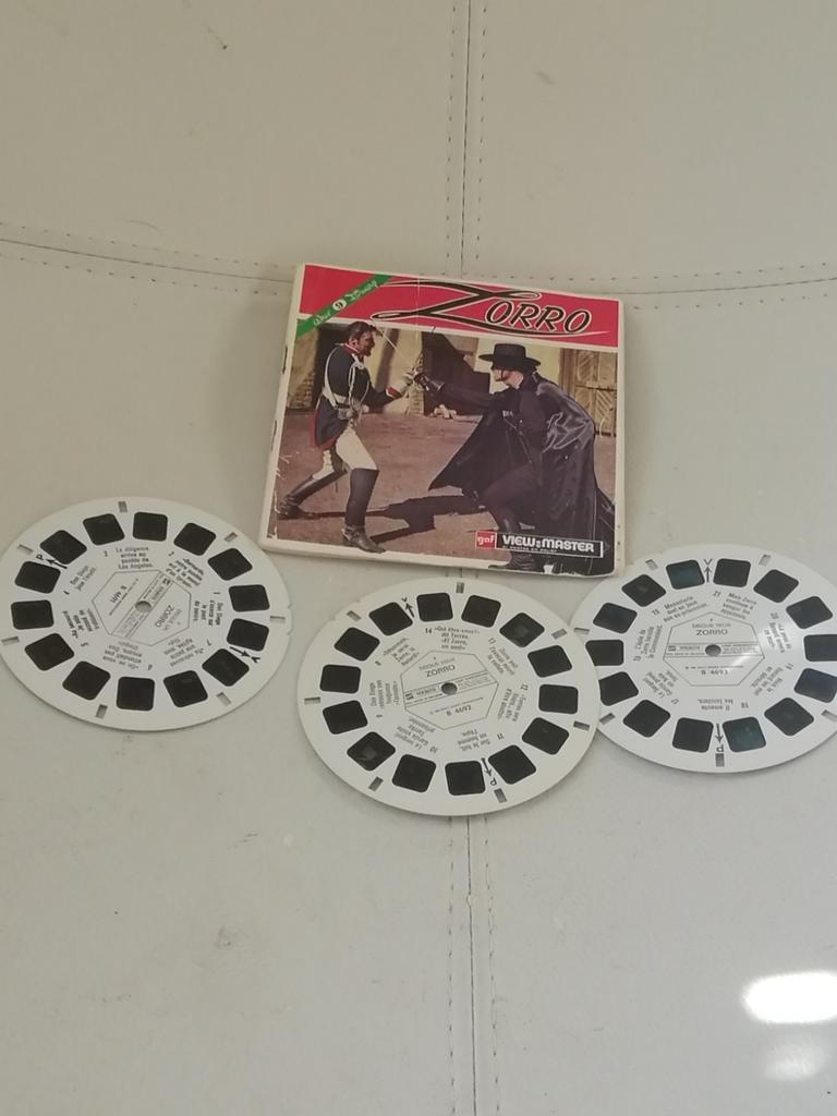 Viewmaster View-Master Zorro Disney, Verzamelen, Ophalen of Verzenden, Zo goed als nieuw