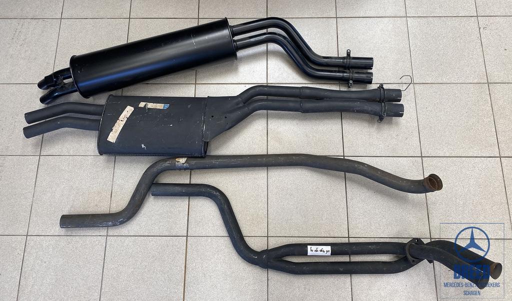 NOS complete uitlaat voor Mercedes-Benz W116 350SE 450SE, Ophalen, -, Nieuw, -