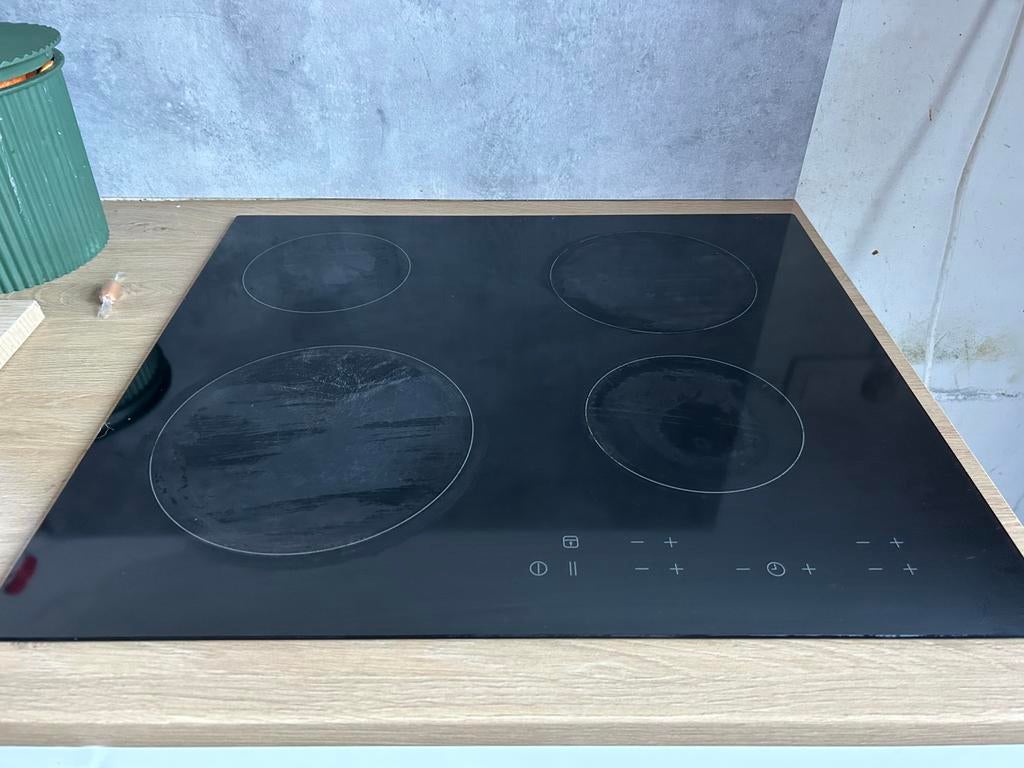 Kookplaat vitrokeramisch, Ophalen, Zo goed als nieuw