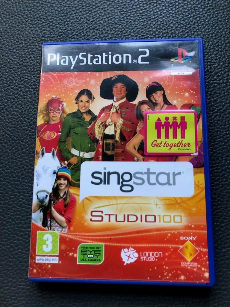 Singstar Studio 100, PS2, Ophalen of Verzenden, Zo goed als nieuw, Muziek, Vanaf 3 jaar