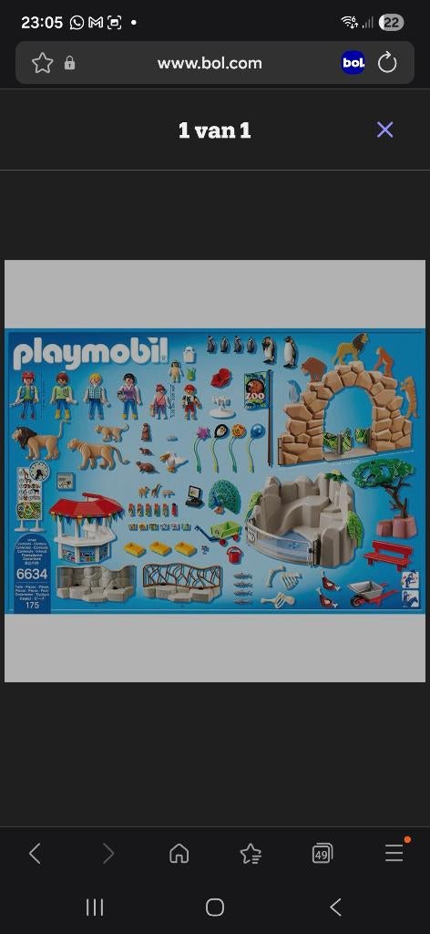 Playmobil Grote Zoo - 6634, Enfants & Bébés, Jouets | Playmobil, Enlèvement, Comme neuf, Ensemble complet