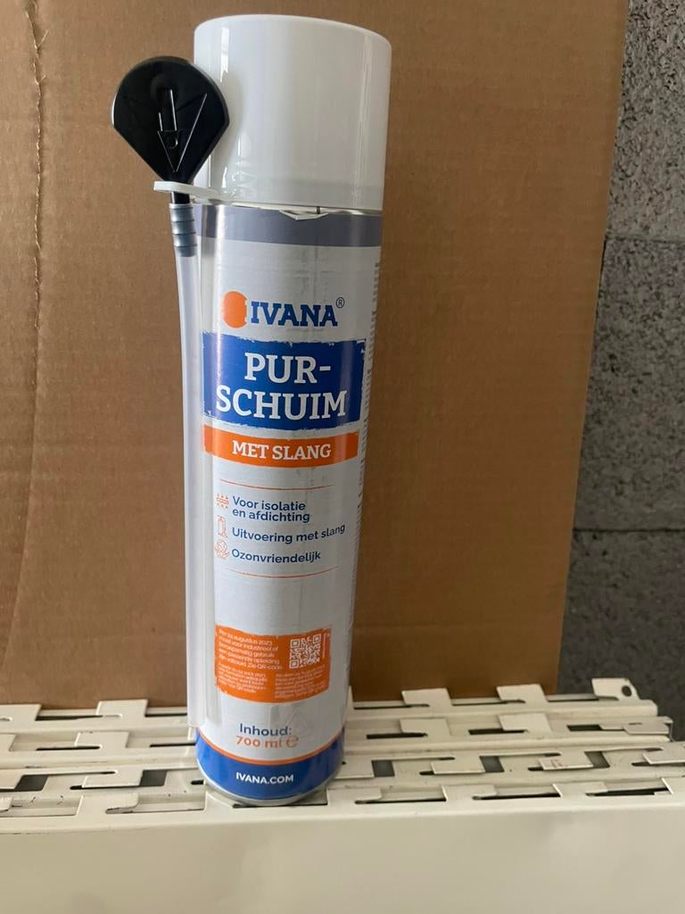 Pur schuim, Doe-het-zelf en Bouw, Isolatie en Afdichting, Ophalen, Nieuw, Muurisolatie