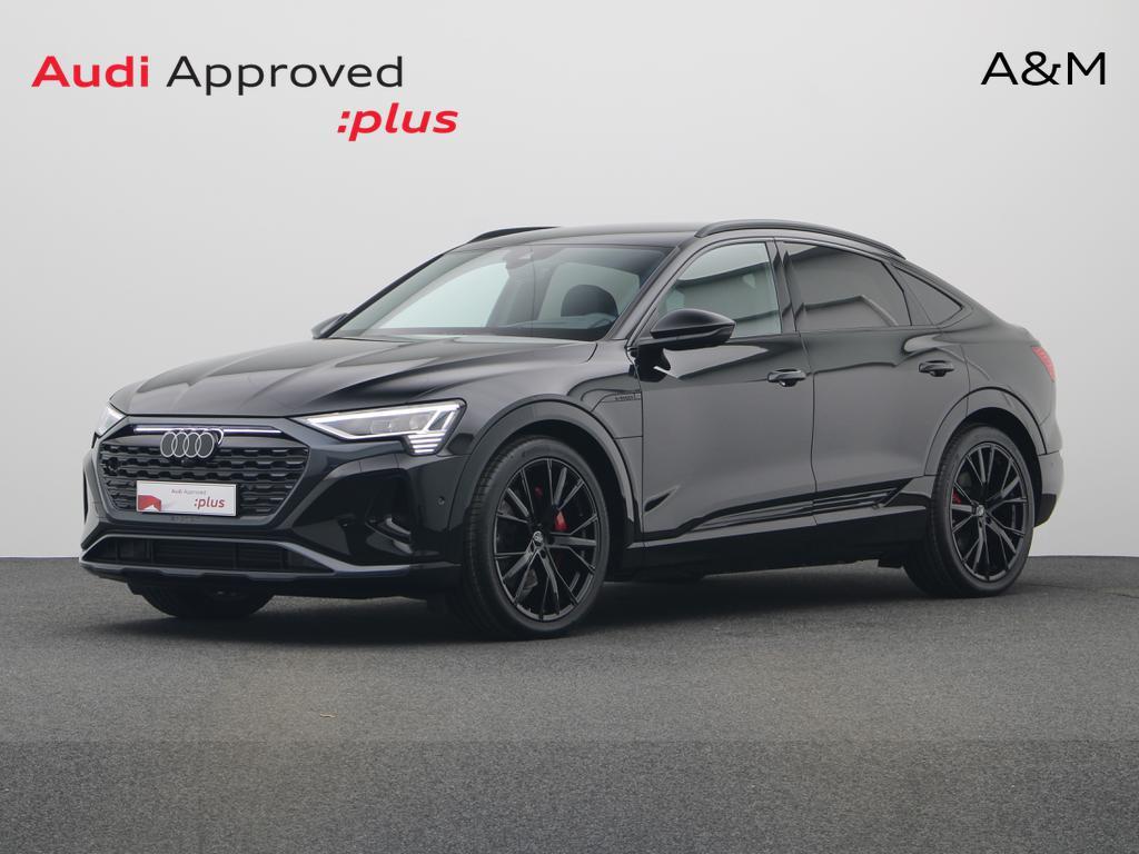 Audi Q8 e-tron Sportback Q8 Sportback e-Tron 106 kWh 55 Quat, Auto's, Audi, Automaat, Q8, Zwart, Elektrisch