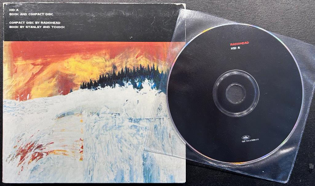 RADIOHEAD - Kid A (Limited ed. cardboard book; CD ), Verzenden, Zo goed als nieuw, Poprock