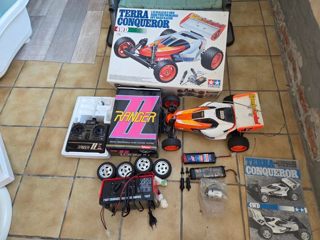 Tamiya Terra Conqueror 1/10 uit 1992, Hobby en Vrije tijd, Ophalen, Auto, Tamiya