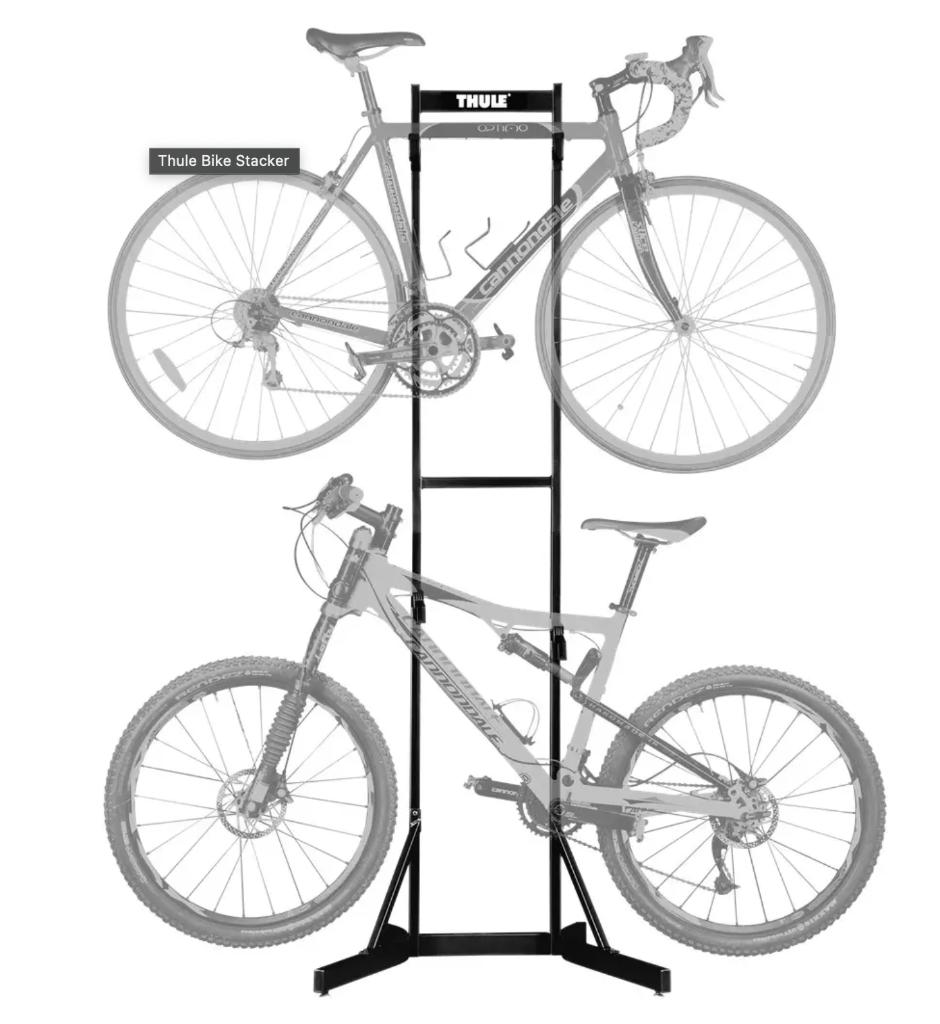 Thule Bike Stacker, Autos : Divers, Porte-vélos, Utilisé, Accessoire porte-vélos, 2 vélos, Enlèvement