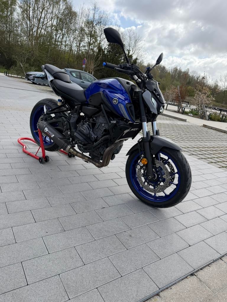 Yamaha MT07 2021, Motos, 2 cylindres, Permis Moto A2 minimum, Éclairage LED, 700 cm³