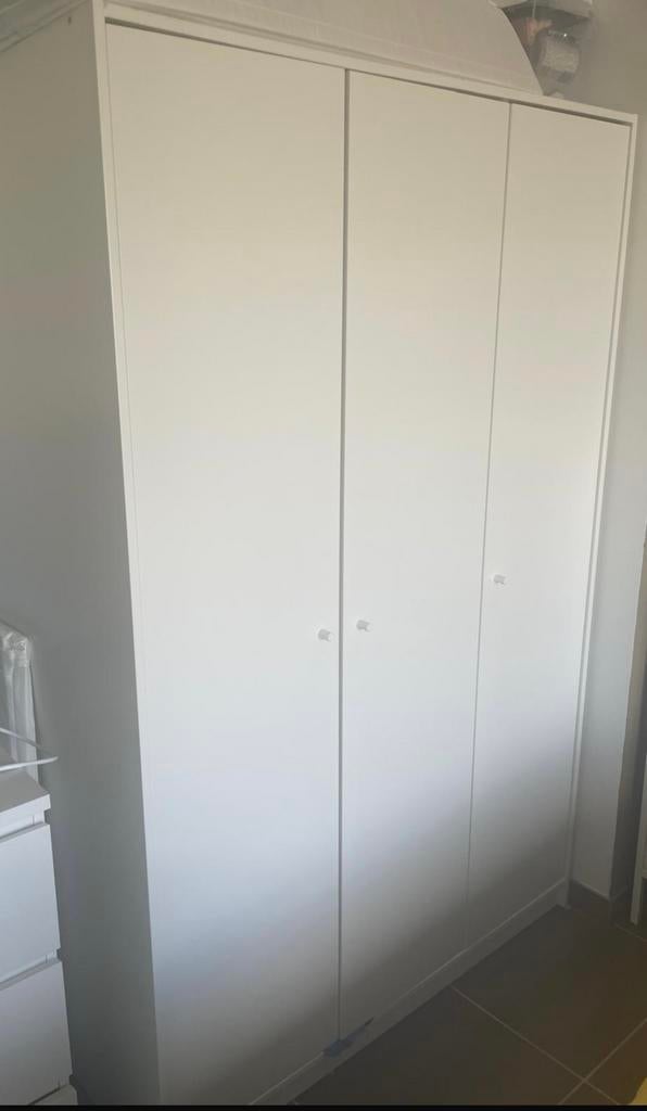 Kleerkast wit, Huis en Inrichting, Kasten | Kleerkasten, Ophalen, Zo goed als nieuw