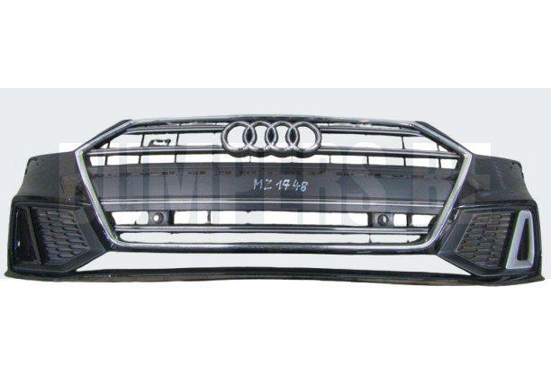 Bumper Audi A7 4K8 S-Line 18- SLINE Voorbumper MZ1748, Auto-onderdelen, Carrosserie, Gebruikt, -, Voor, -