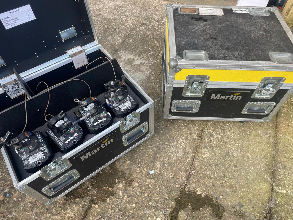 Martin MAC 101 8st, Muziek en Instrumenten, Licht en Laser, Ophalen, Zo goed als nieuw