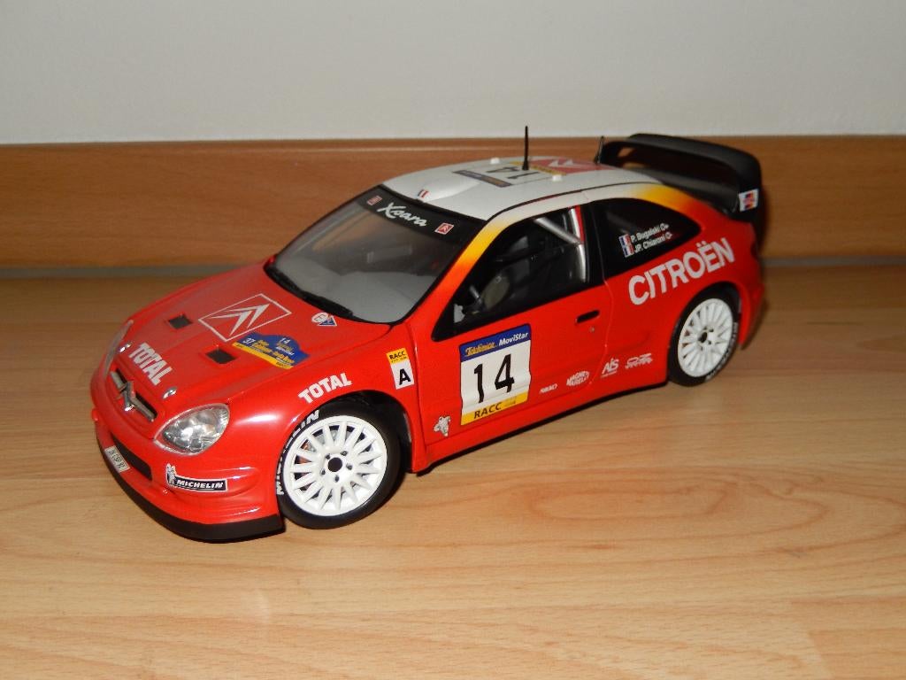 Citroën Xsara WRC 1/18 Solido, Hobby en Vrije tijd, Modelauto's | 1:18, Zo goed als nieuw, Auto, Solido, Ophalen of Verzenden