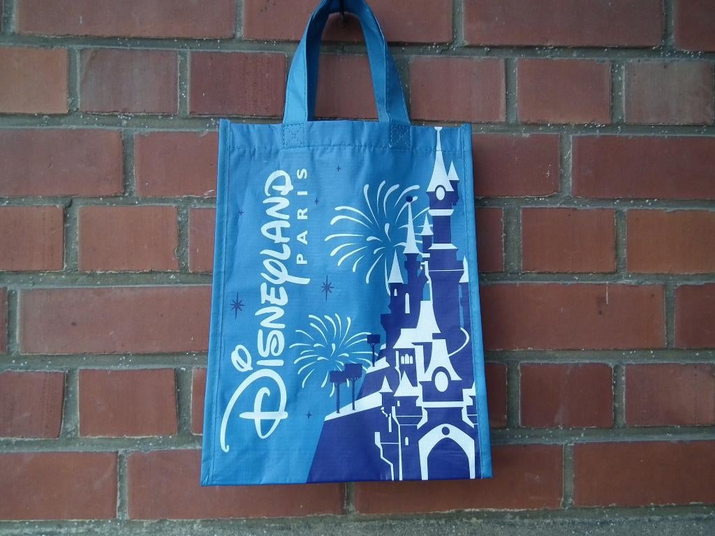 Kleine herbruikbare tas van Disneyland Paris (H 30/B 22 cm), Verzenden, Mickey Mouse, Zo goed als nieuw, Tas, Koffer of Zak