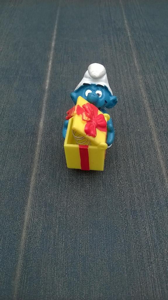 Supersmurf met surprise doos 4.0247, Ophalen of Verzenden, Gebruikt, Overige Smurfen, Poppetje, Figuurtje of Knuffel
