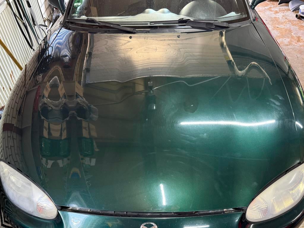 Capot vert foncé de la Mazda MX-5 NB, Enlèvement ou Envoi, Mazda, Capot moteur