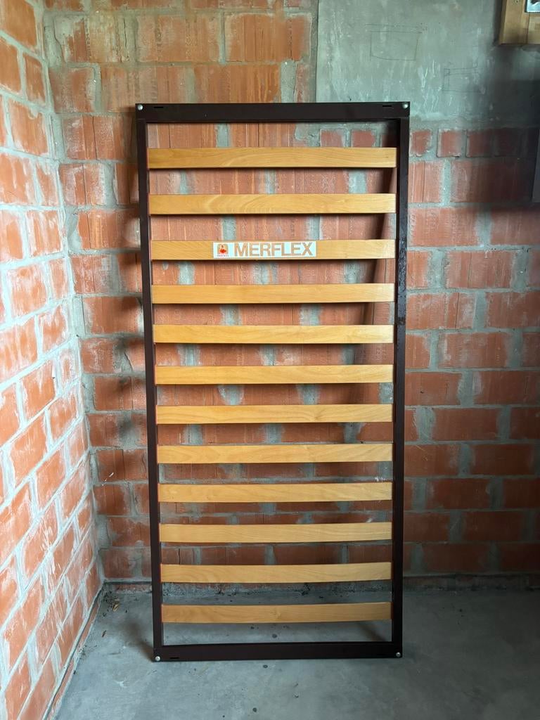 Latten bodem 1 persoons, Huis en Inrichting, Ophalen, Gebruikt, 90 cm, Eenpersoons