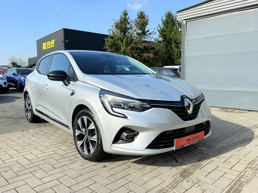 Renault Clio intense 1.0i 2021 65.000km 1j garantie, Autos, Renault, Cuir, Achat, Entreprise, Carnet d'entretien