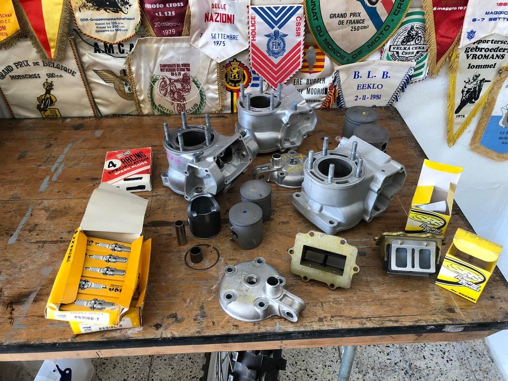 Rm Suzuki 125cc 1991 plus 250 cc onderdelen, Motoren, Onderdelen | Suzuki, Ophalen, Gebruikt