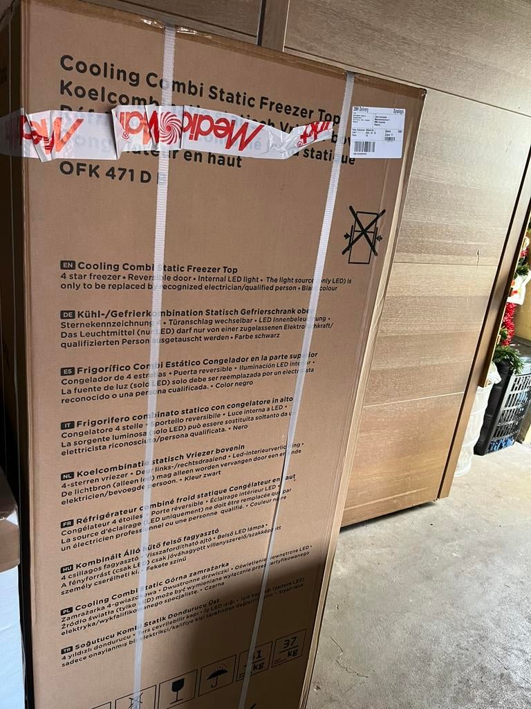 Koelkast combi, Electroménager, Réfrigérateurs & Frigos, Enlèvement, Neuf, Avec compartiment congélateur