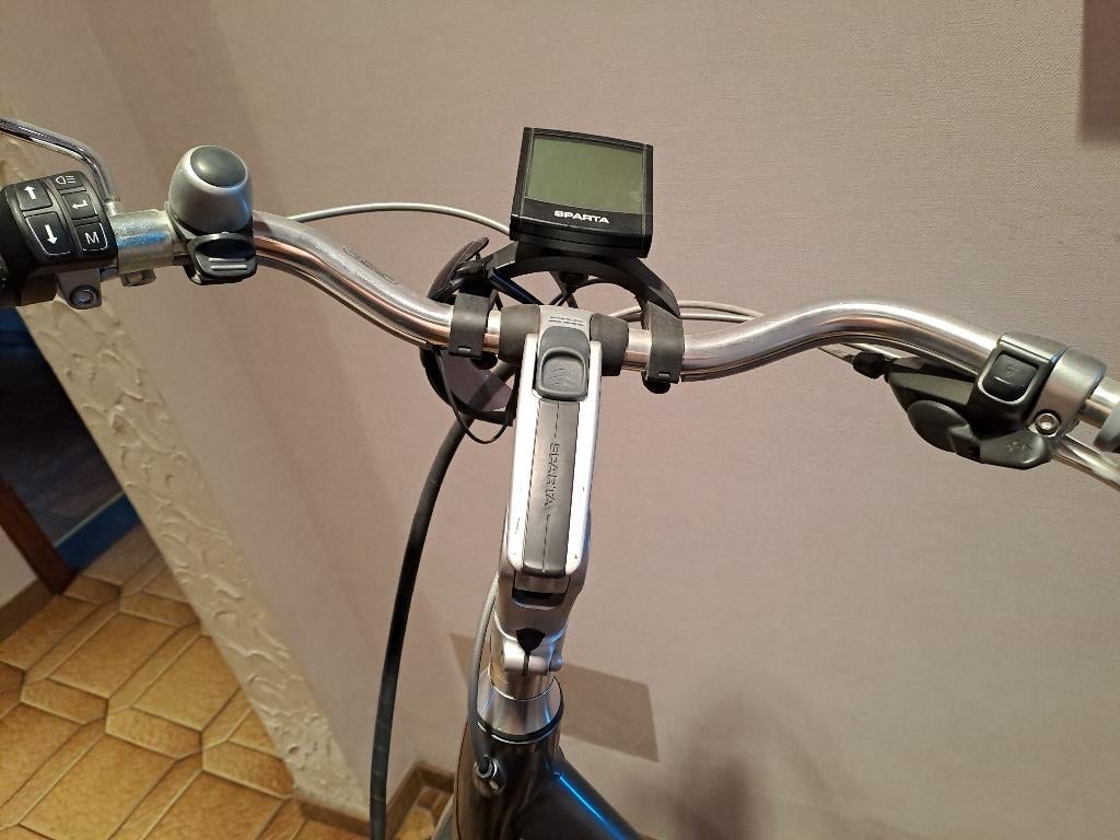 Elektrische tandem Sparta licht grijs, Ophalen, Minder dan 10 versnellingen, Sparta, Vering