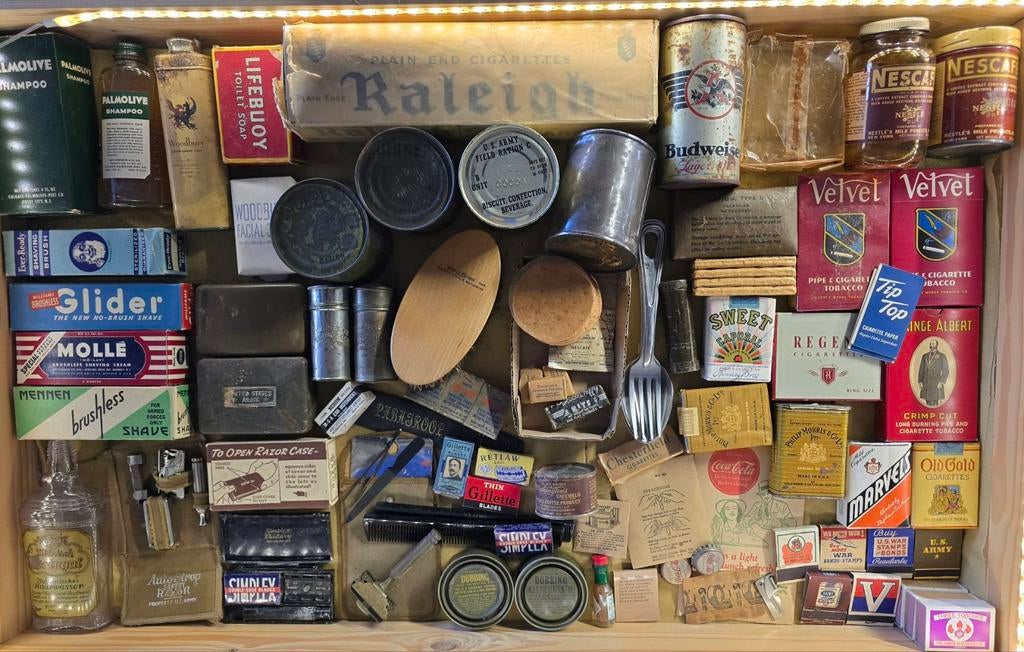 WWII US personal items - beurs Borlo 6/4/26, Verzamelen, Ophalen of Verzenden