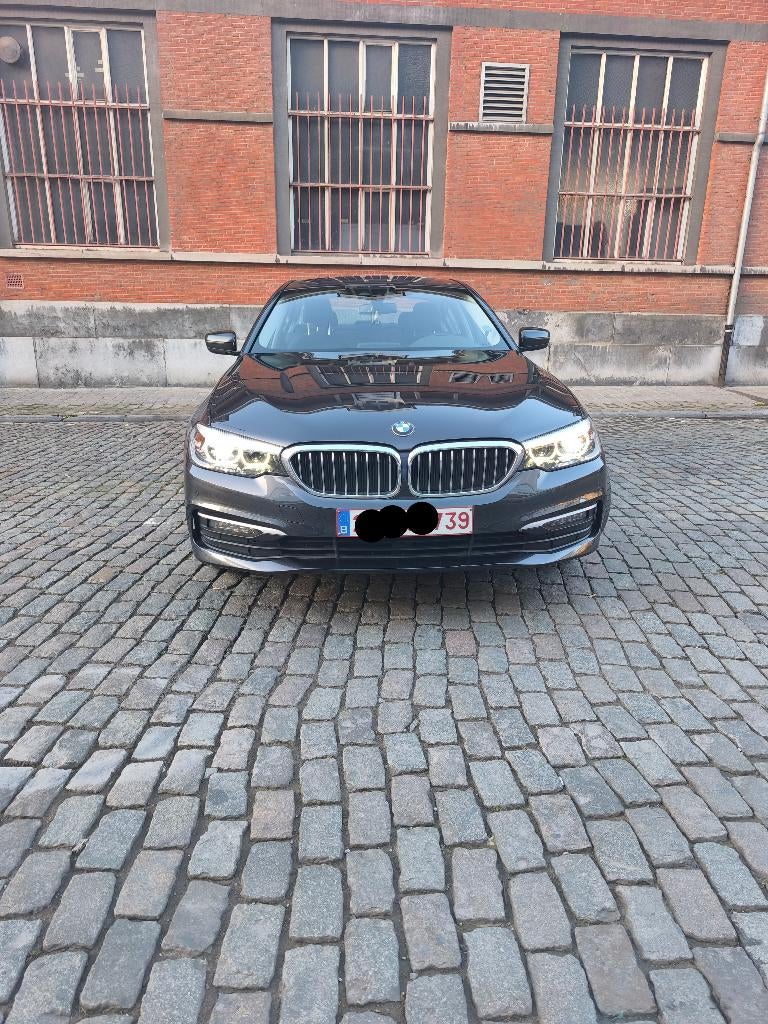 Bmw 518d, Autos, Cuir, Euro 6, Noir, 5 portes