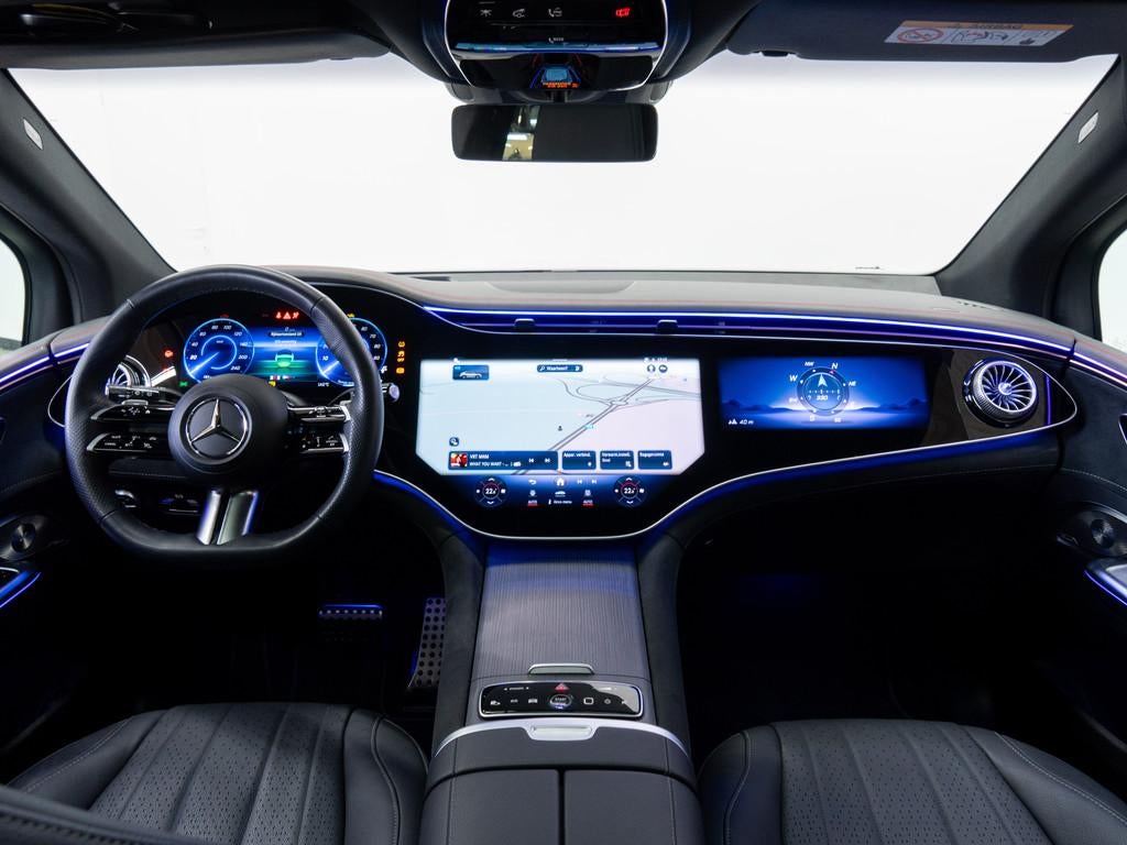 Mercedes-Benz EQE SUV 350+ AMG Premium Plus Night HYPERSCREE, Auto's, Automaat, 215 kW, Achterwielaandrijving, Zwart