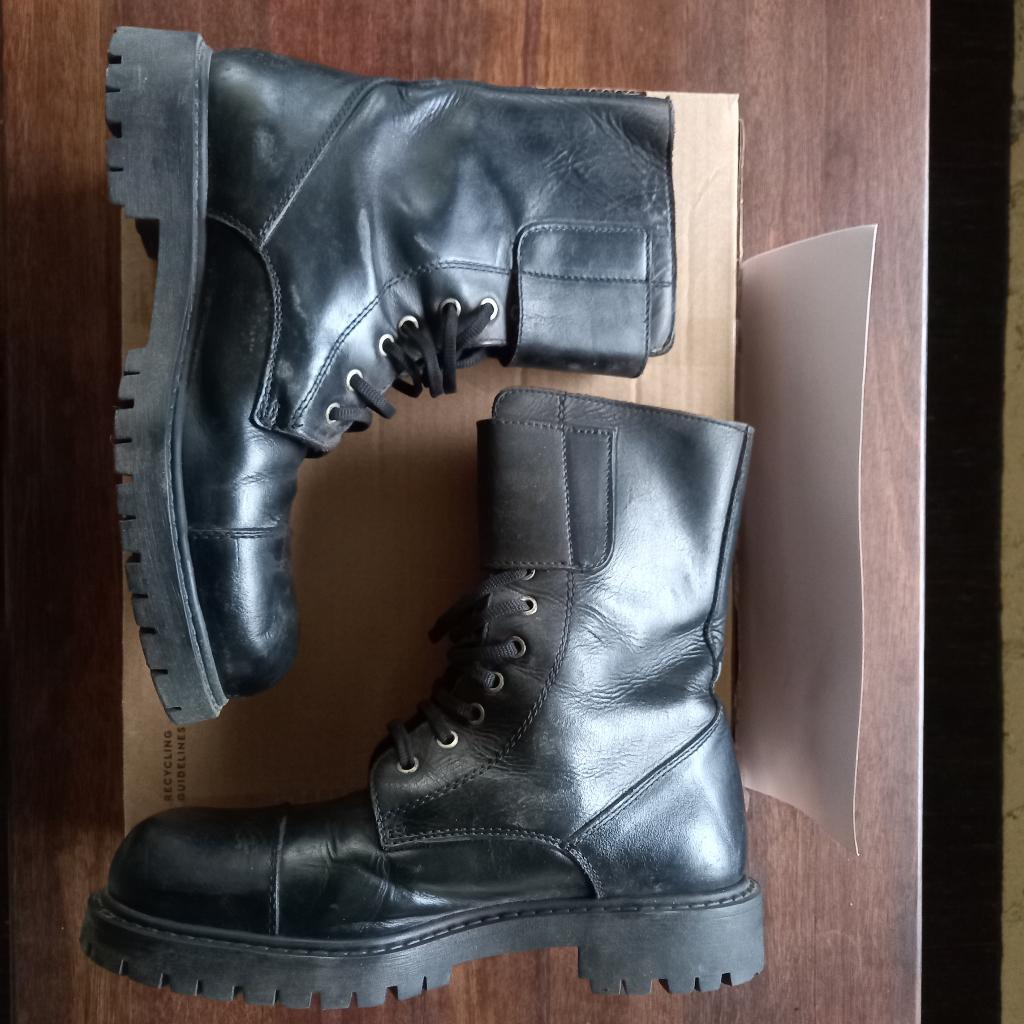 Neuves Paratroop Leather italian 42 (Anfibi da Para), Vêtements | Hommes, Chaussures, Neuf, Bottes, Enlèvement ou Envoi, Noir