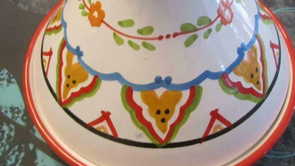 TAJINE 28 CM EN CERAMIQUE DE TUNISIE, Enlèvement, Neuf, Autres types, Plaque céramique