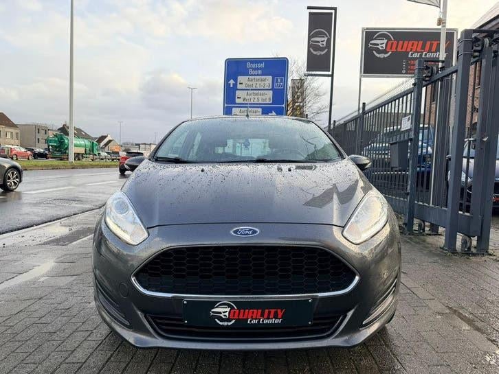Ford Fiesta 2018 1.0i *022000km* Pdc Aux Zetelvw. Euro6b, Auto's, Voorwielaandrijving, Stof, Bedrijf, Zilver of Grijs